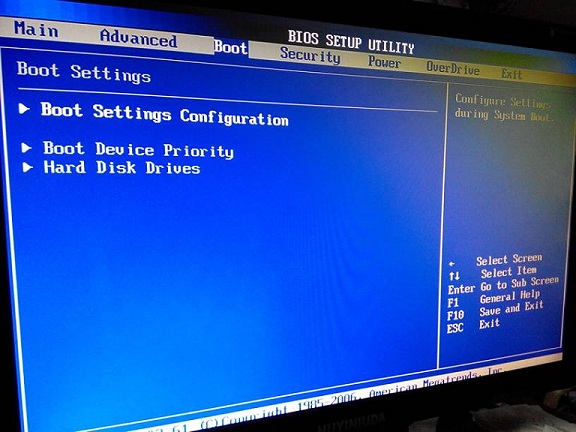 電腦系統boot錯誤