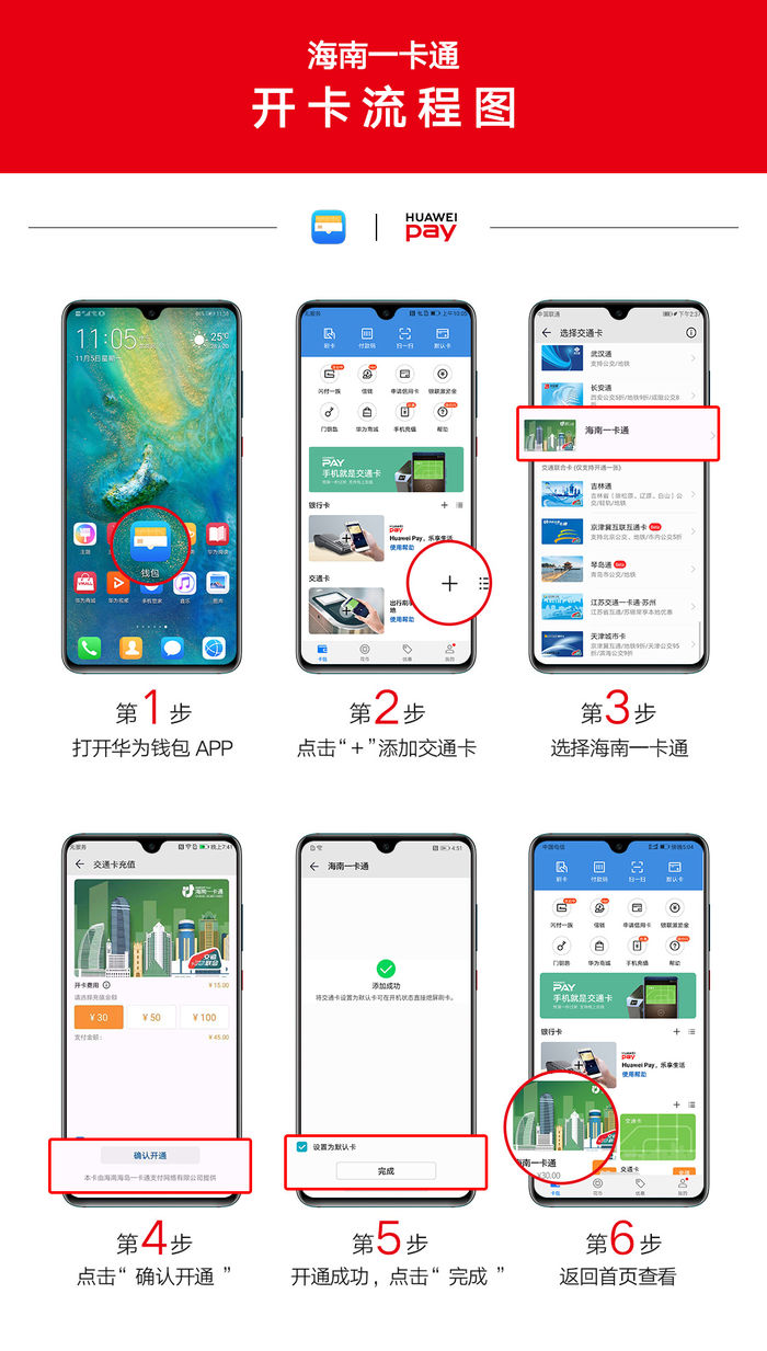 華為公交海南一卡通正式上線，三市乘車有優惠